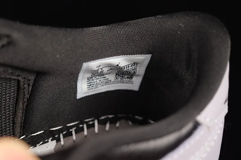 All categories Air Jordan Jordan series basketball shoes Air Jordan 1 Low Z version Air Jordan 1 Low Golf "Shadow" AJ1 Joe 1 new golf version black and gray shadow color DD9315-001